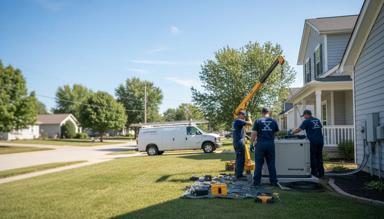 Generator Installation in Carbondale, KS near me